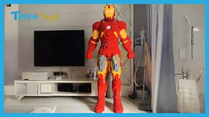 Giới Thiệu Về Lego Bearbrick 1m8 - Mô Hình Ironman 180cm