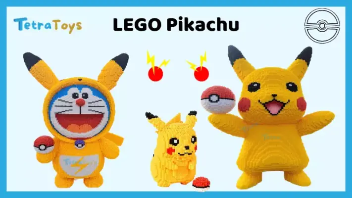 LEGO Bearbrick Pikachu