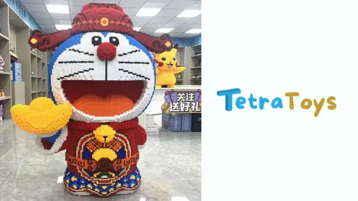 Lego Bearbrick Doraemon Thần Tài Khổng Lồ
