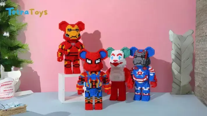 Lego Bearbrick Iron Man 36cm