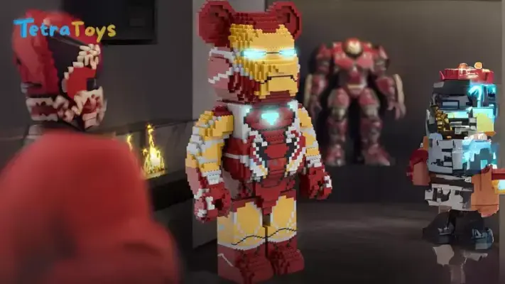 Lego Bearbrick Iron Man Có Những Phiên Bản Nào